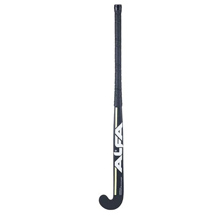 ALFA Y-30 Junior Hockey Stick | Color: Purple | Size: 30” | Material: 10% Carbon | Gender: Unisex | Lightweight Design | Ergonomic Grip | Durable Build | Enhanced Control | Precision Play